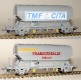 788010 Sudexpress Set of 2 grain transport hopper cars "TRANSCEREALES" and "TMF CITA"